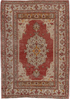 Vintage Oushak Area Rug (4' x 6')